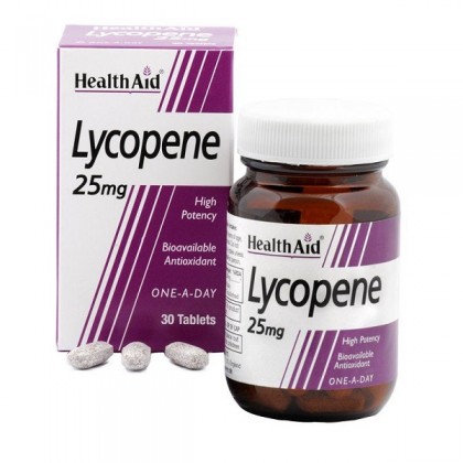 HEALTH AID Lycopene 25mg 30 Κάψουλες